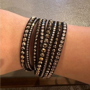 Swarovski Slake Wrap Around Bracelet